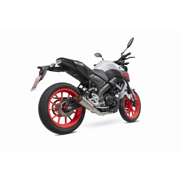 Scorpion Exhaust Yamaha MT-125 Euro 4 2019 - 2020 Red Power Full System Titanium Sleeve
